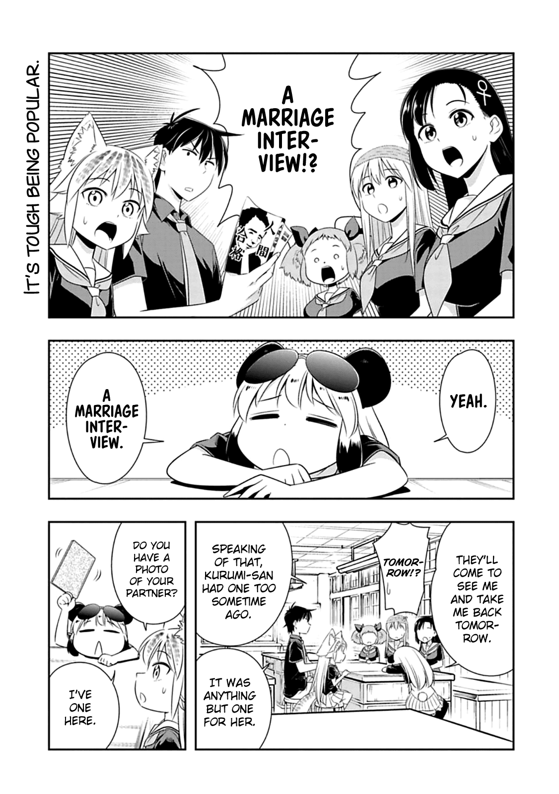 Murenase! Shiiton Gakuen - Chapter 59: The Panda S Marriage Interview