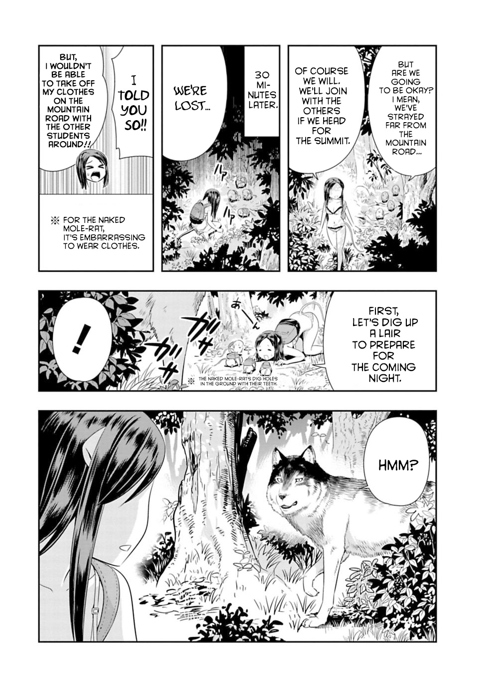 Murenase! Shiiton Gakuen - Chapter 67.5: The Mister Of The Forest