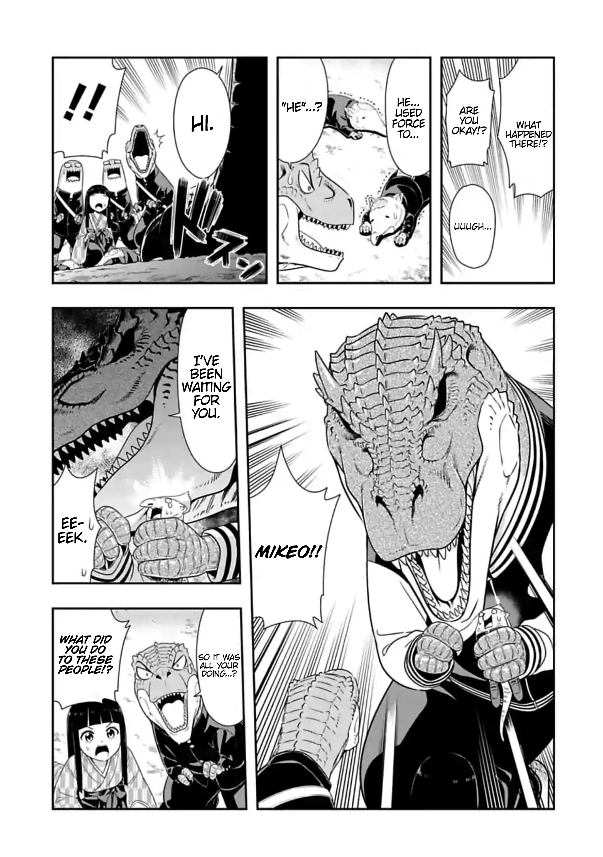 Murenase! Shiiton Gakuen - Chapter 110: A Blank Page From A Jurassic Youth (4)