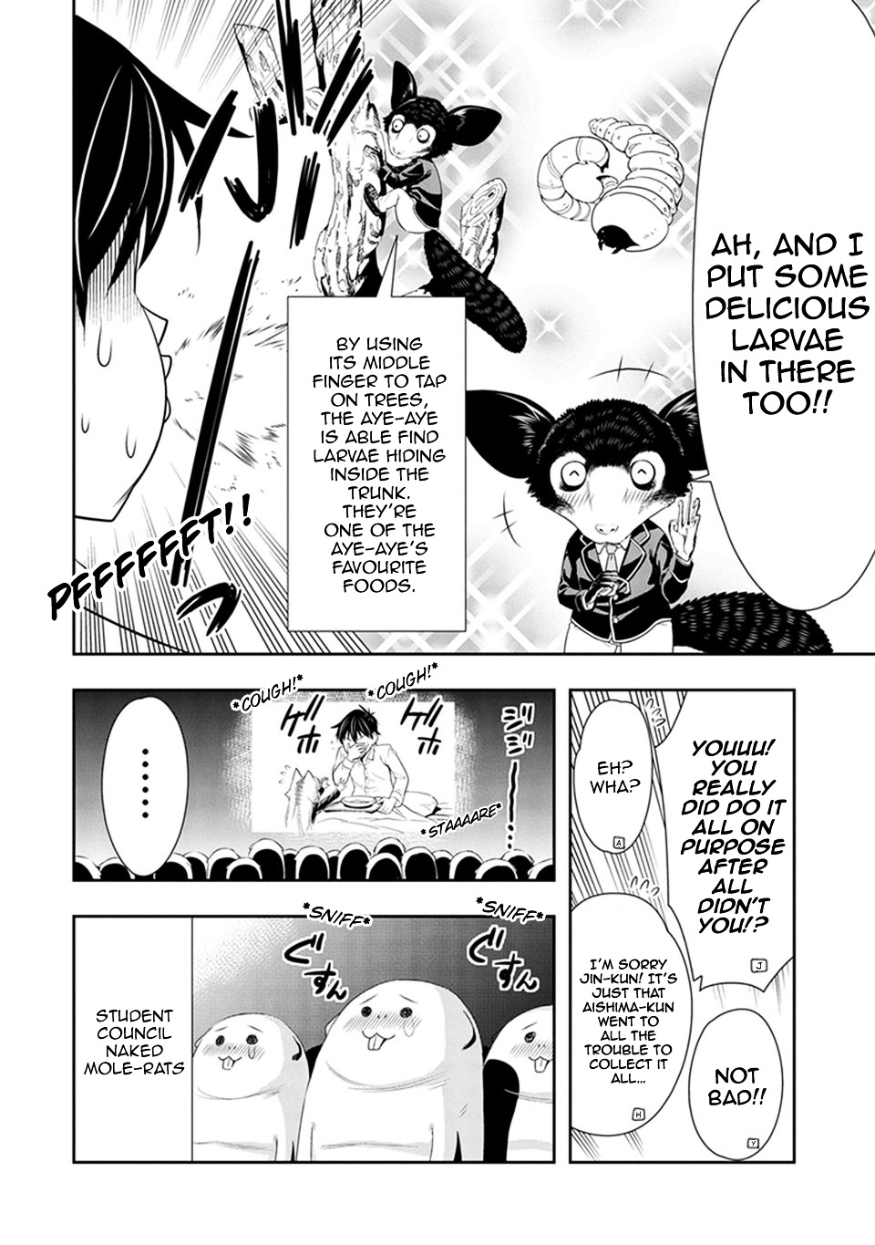 Murenase! Shiiton Gakuen - Chapter 15 : I Am An Aye-Aye