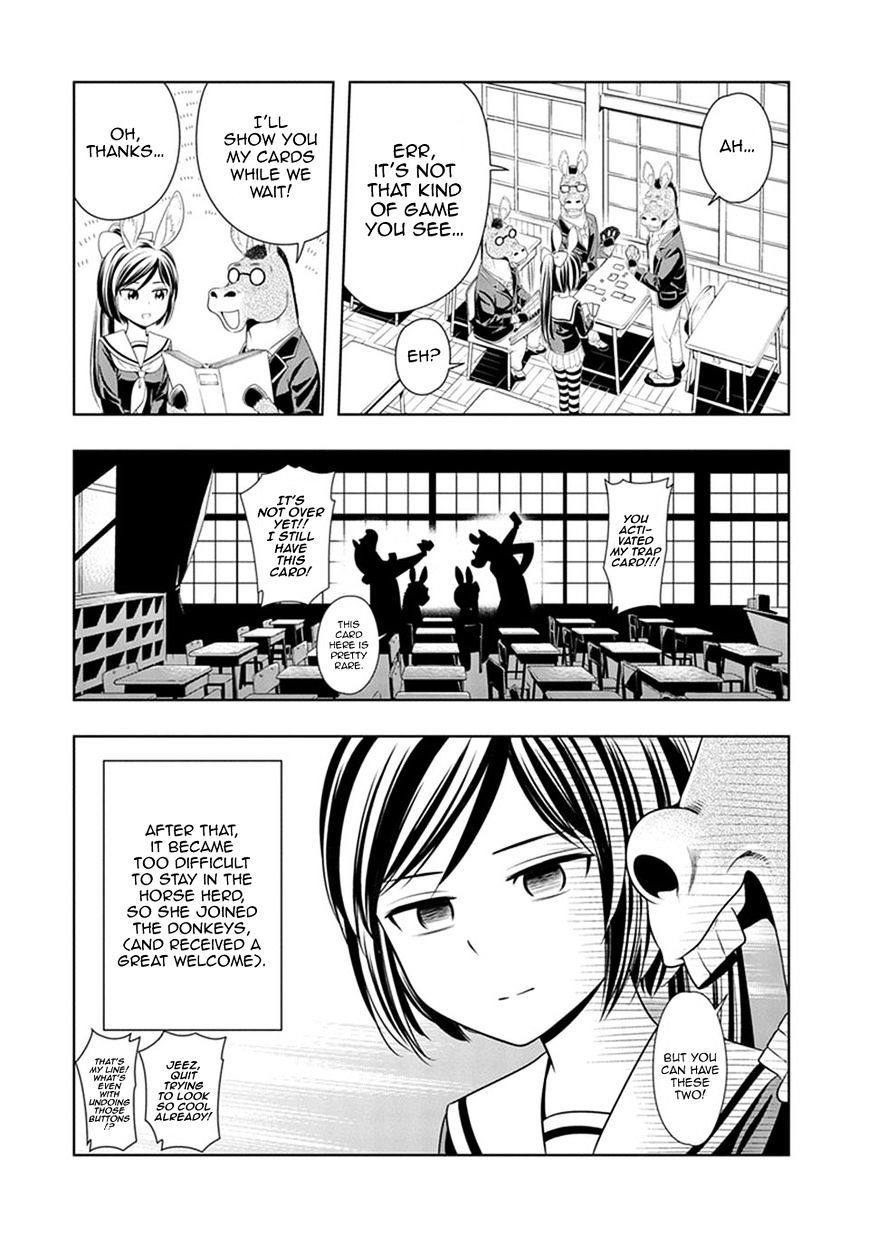 Murenase! Shiiton Gakuen - Chapter 2.1 : Omake 2: Chloe The Zebra S Path To Becoming A Dueloughbred!