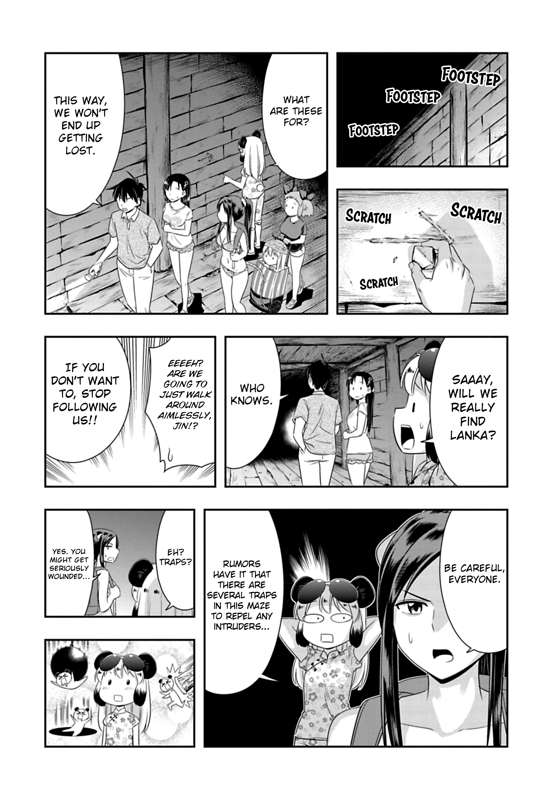 Murenase! Shiiton Gakuen - Chapter 88: Underground Maze (2)