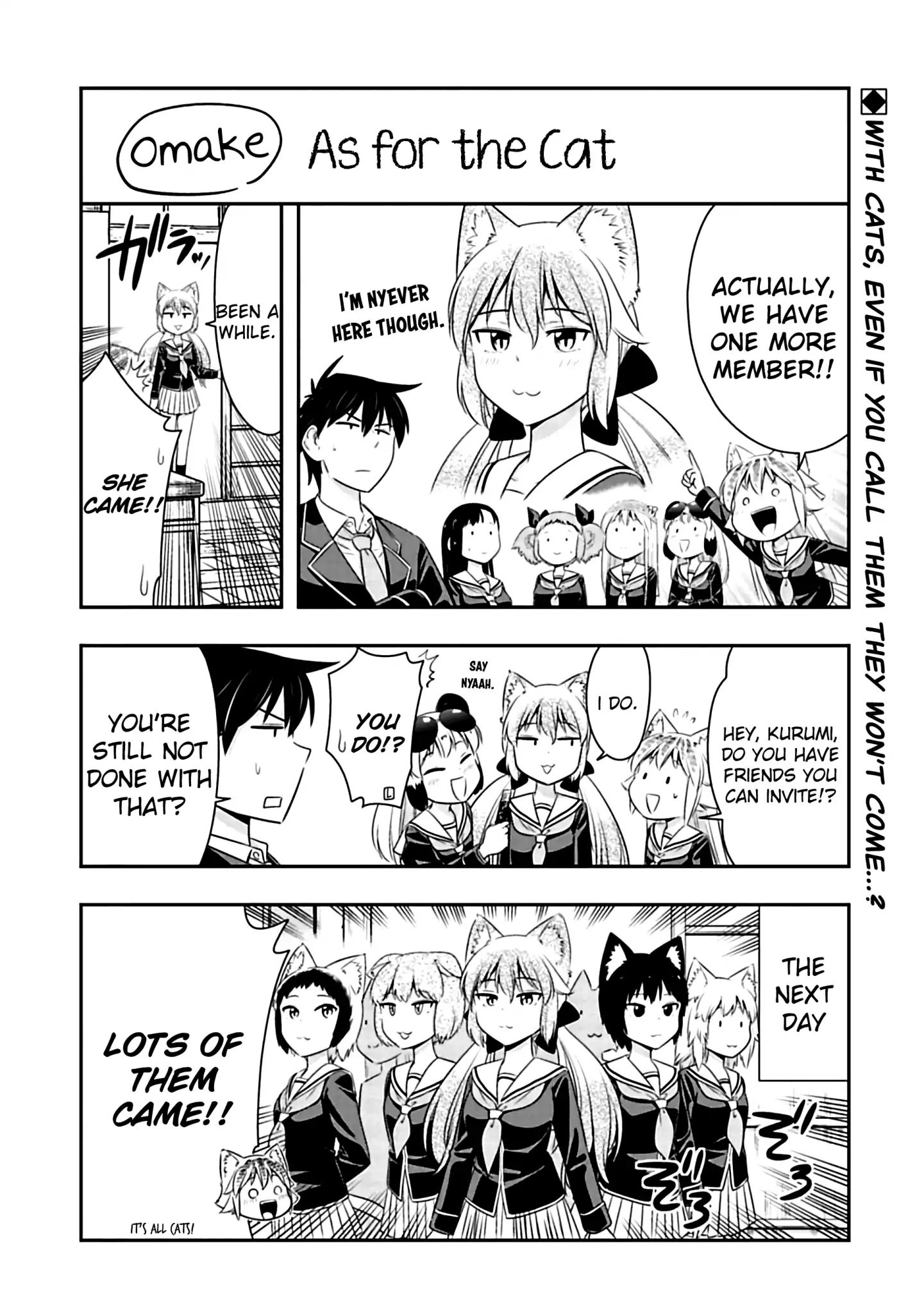 Murenase! Shiiton Gakuen - Chapter 66.5: As For The Cat