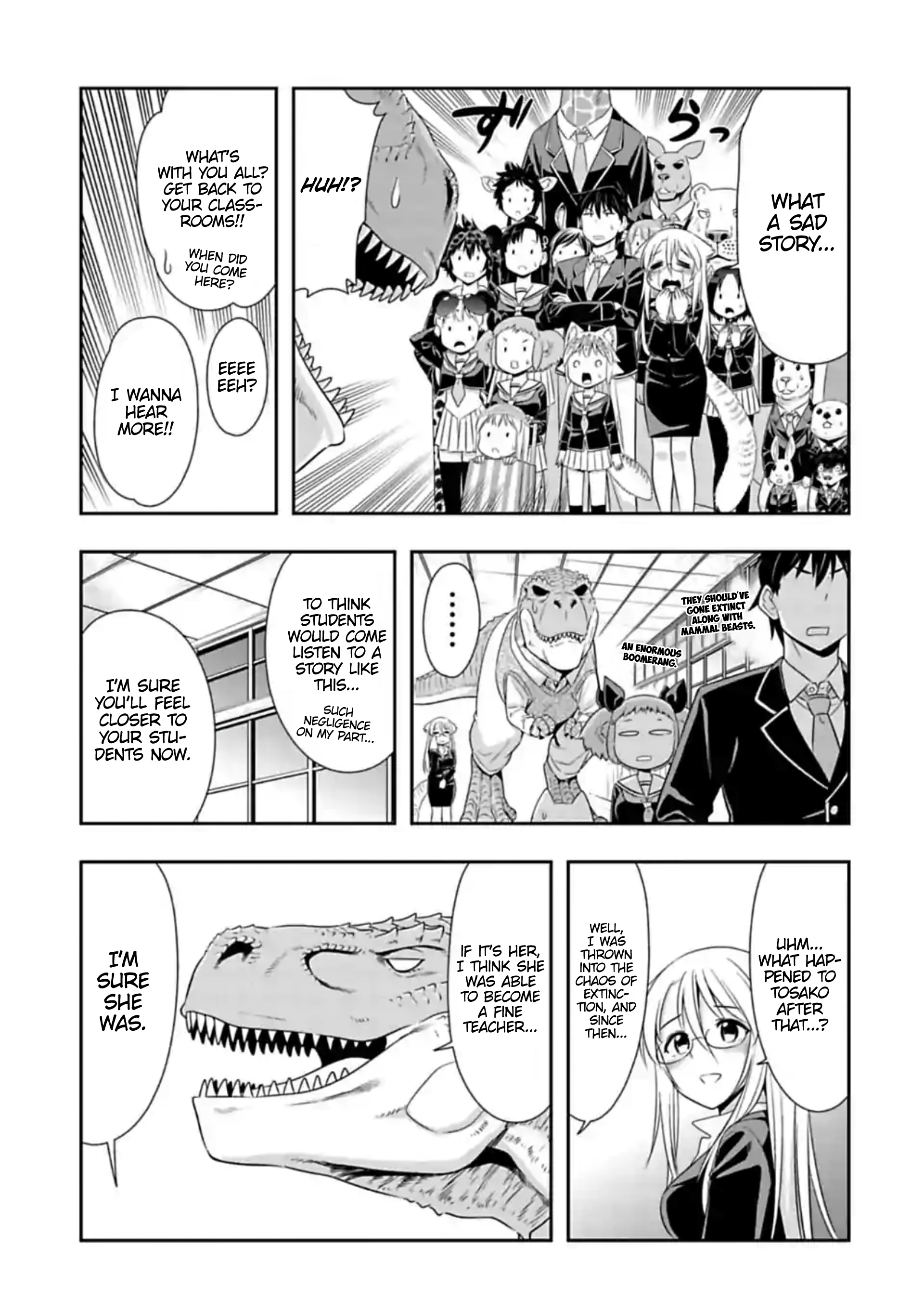 Murenase! Shiiton Gakuen - Chapter 113: A Blank Page From A Jurassic Youth (7)