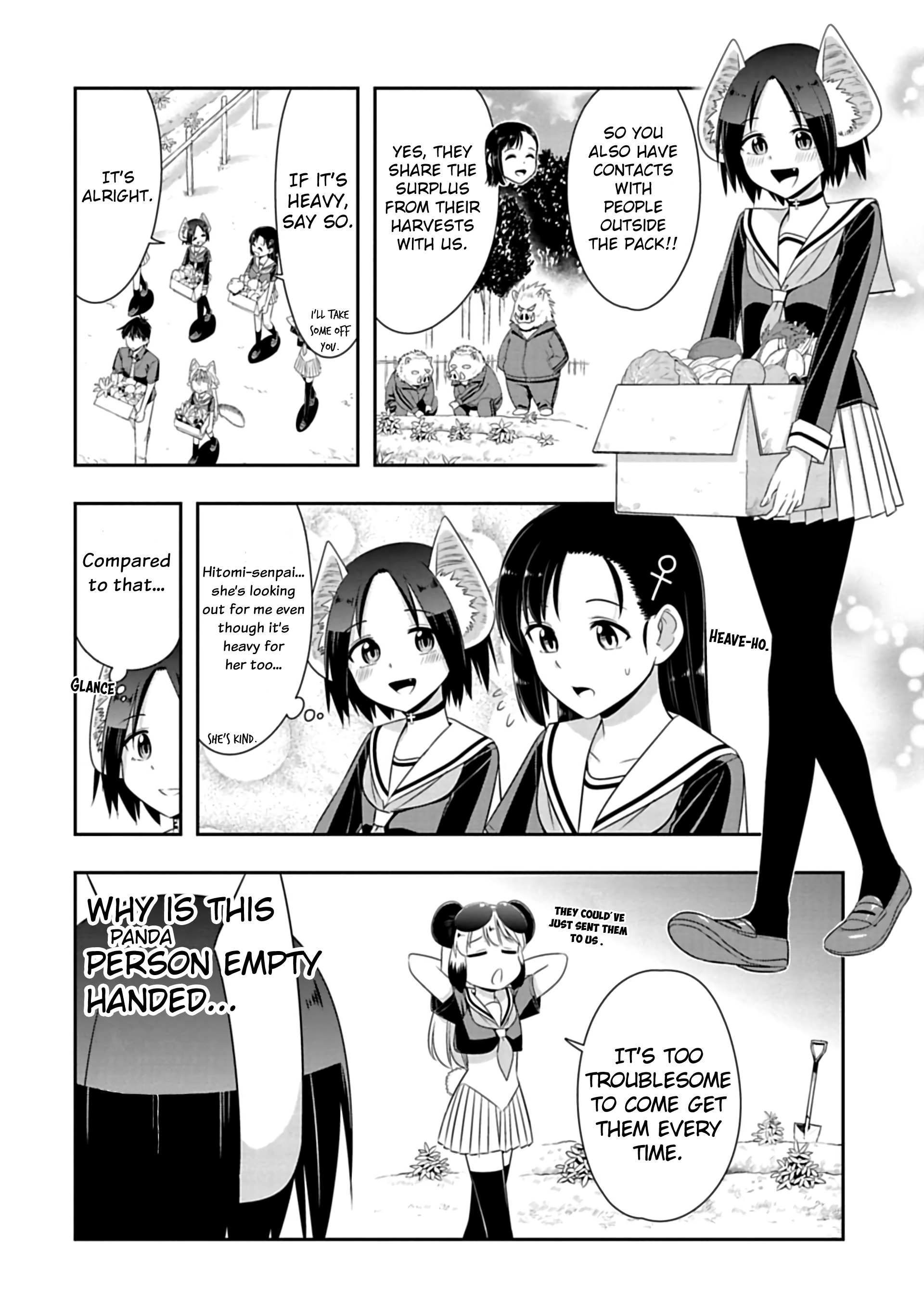 Murenase! Shiiton Gakuen - Chapter 85: Panda-Senpai (1)