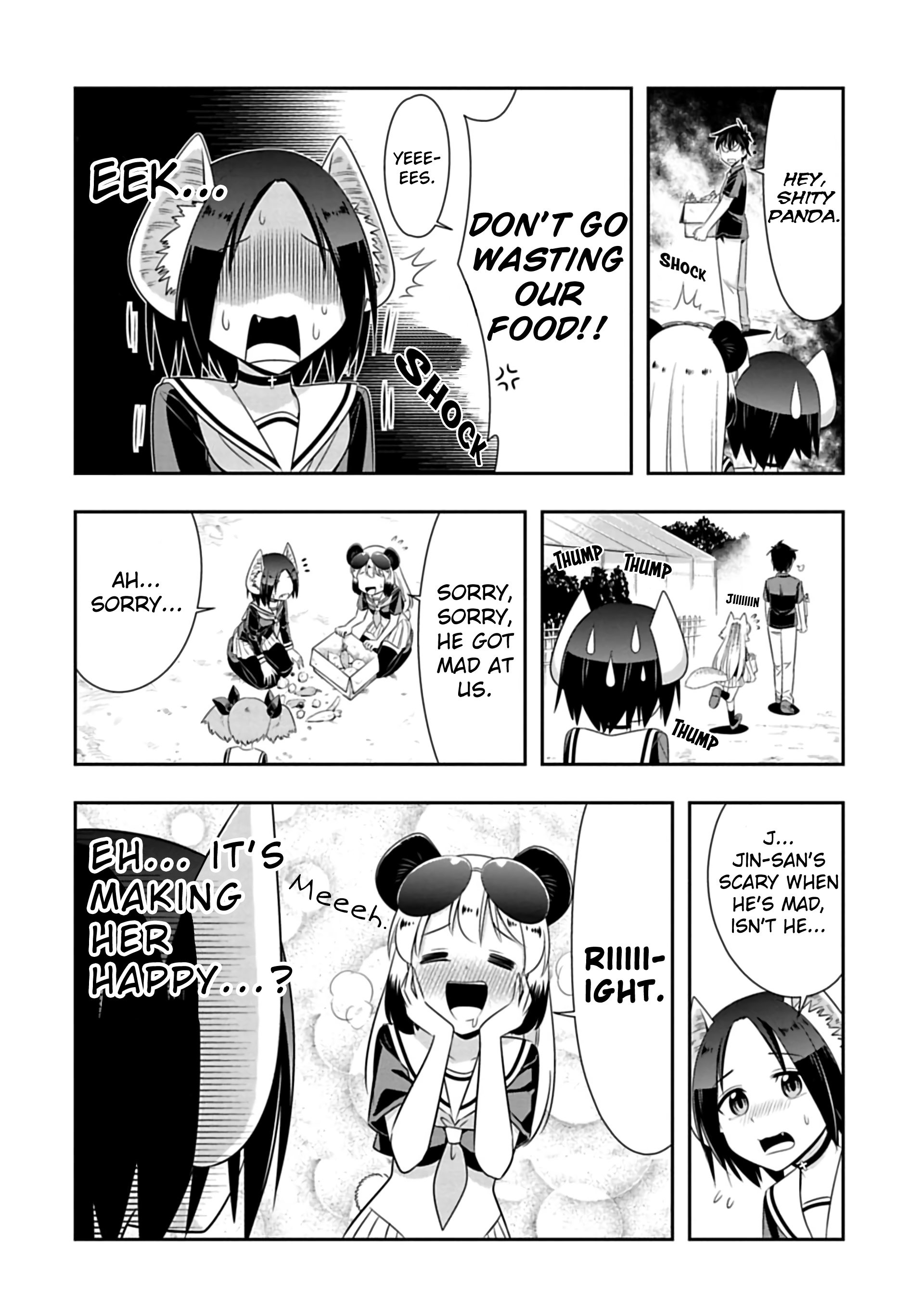 Murenase! Shiiton Gakuen - Chapter 85: Panda-Senpai (1)