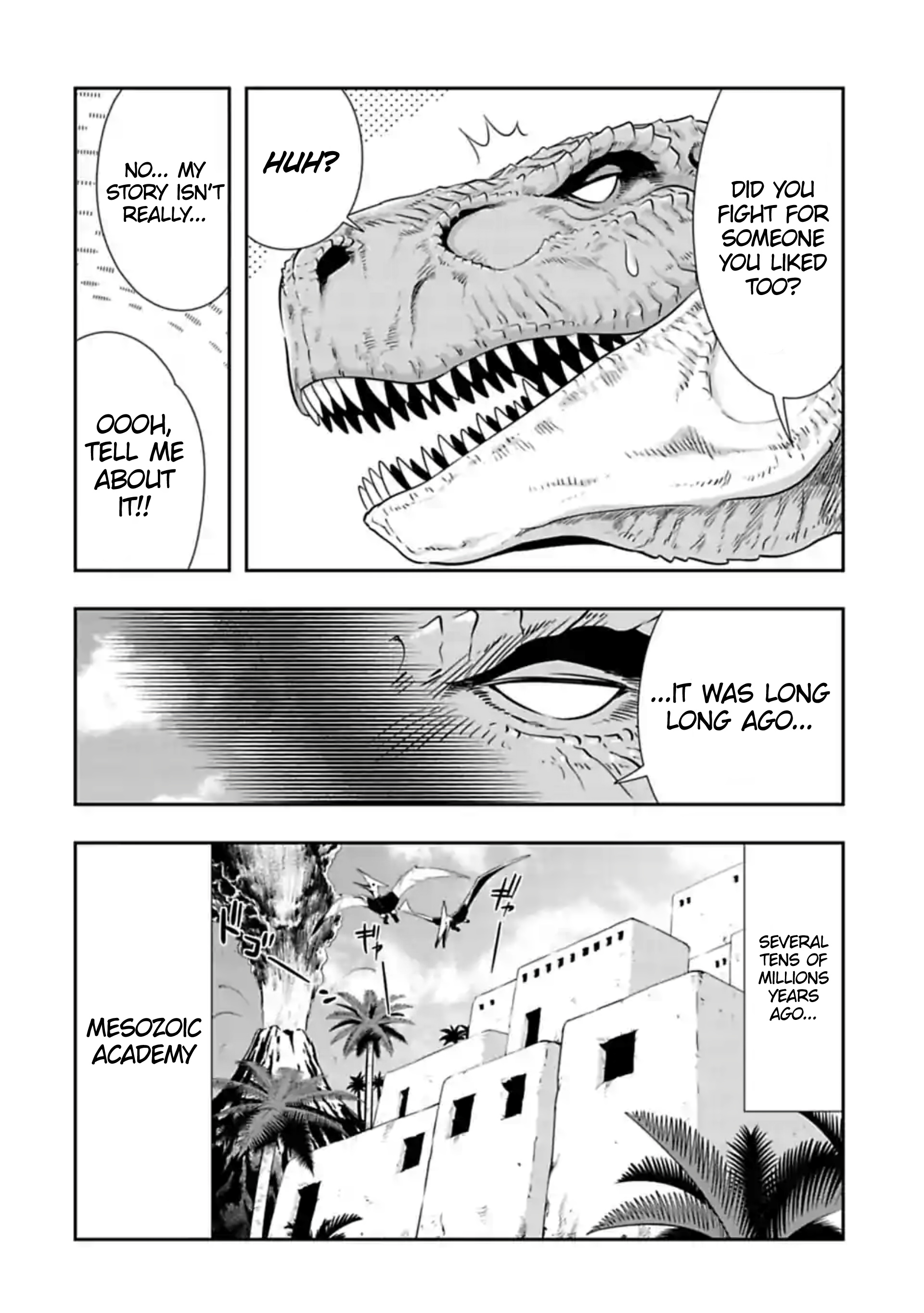 Murenase! Shiiton Gakuen - Chapter 107: A Blank Page From A Jurassic Youth