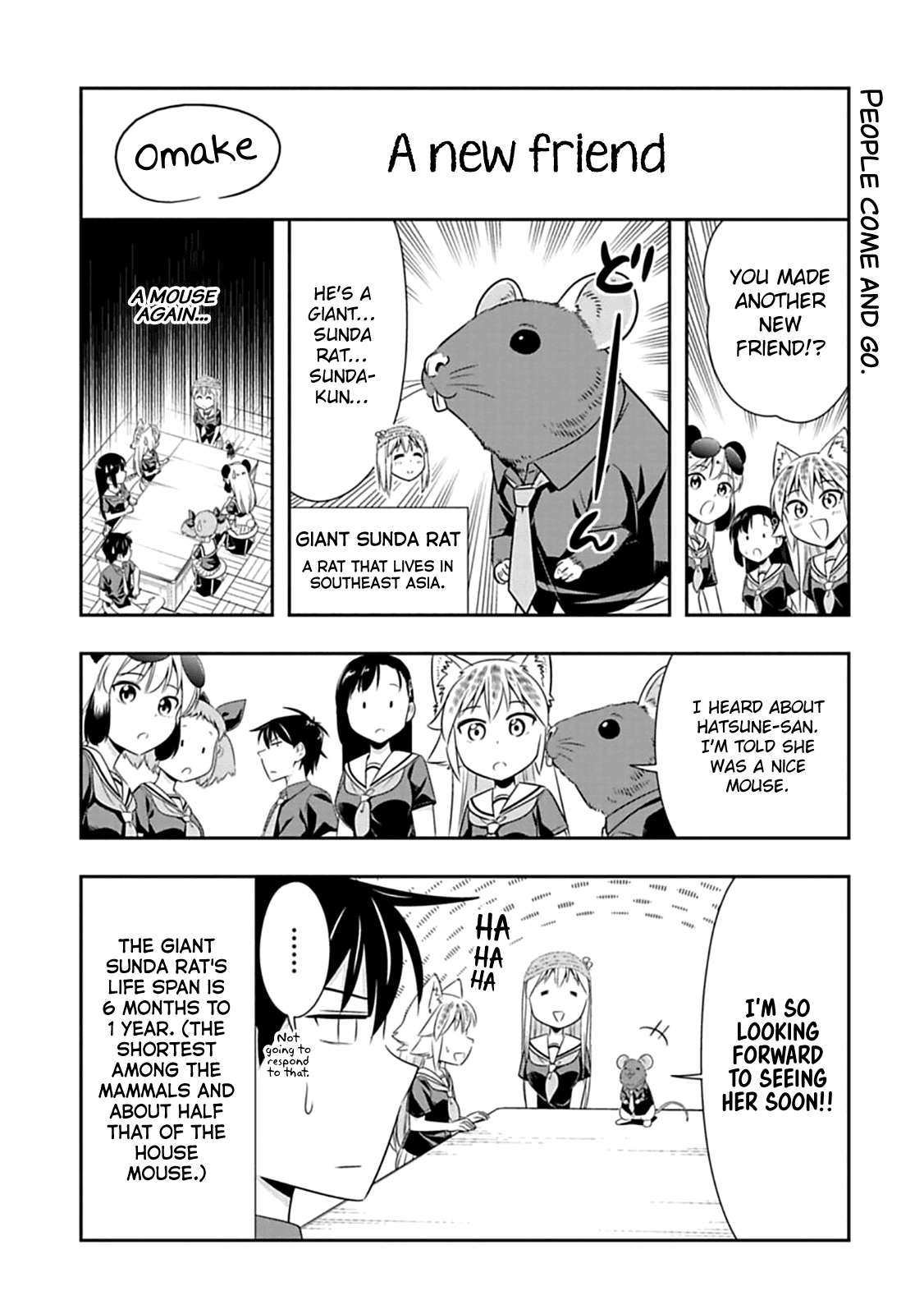 Murenase! Shiiton Gakuen - Chapter 60.5: A New Friend