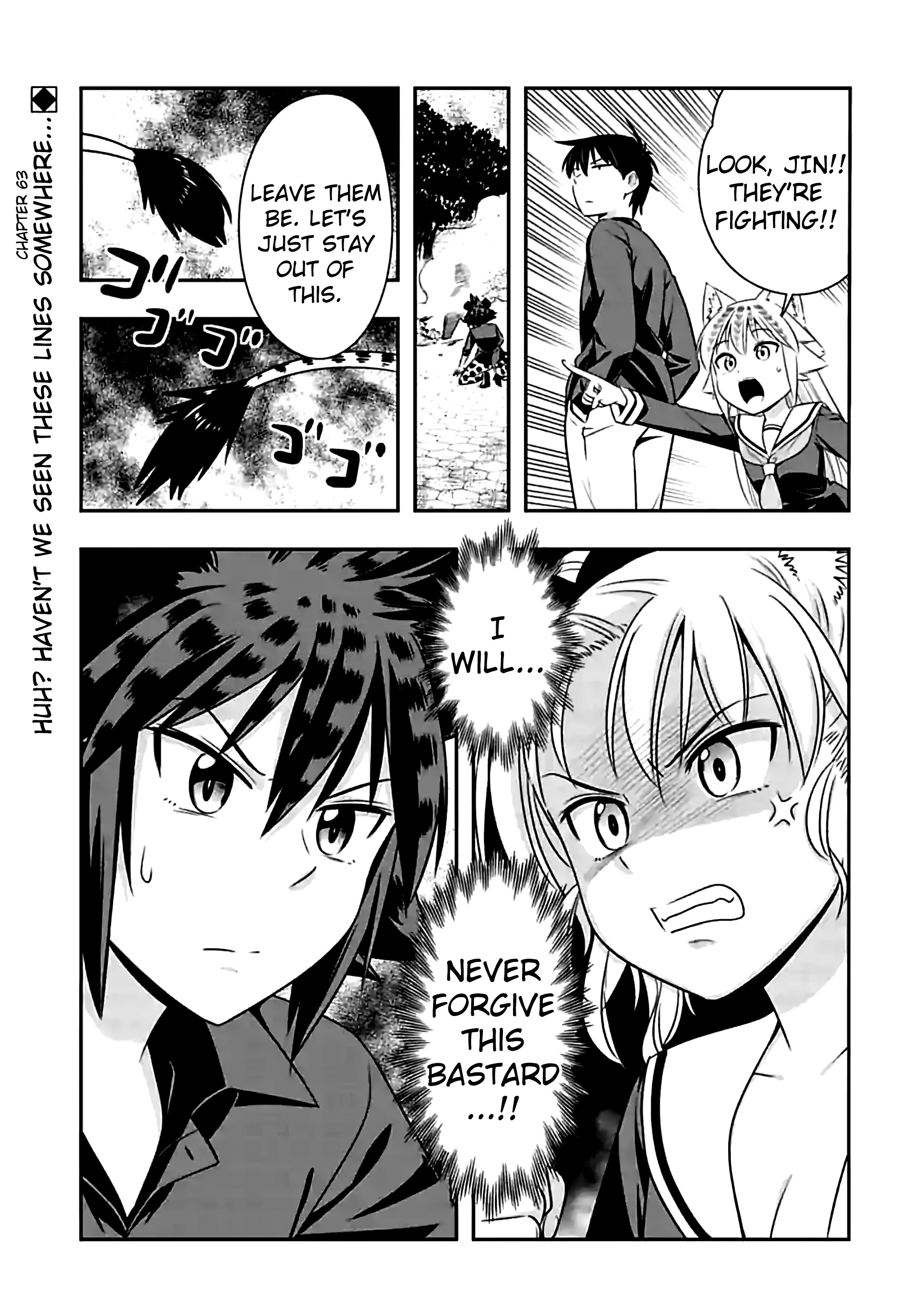 Murenase! Shiiton Gakuen - Chapter 75: Yena Vs Io (1)