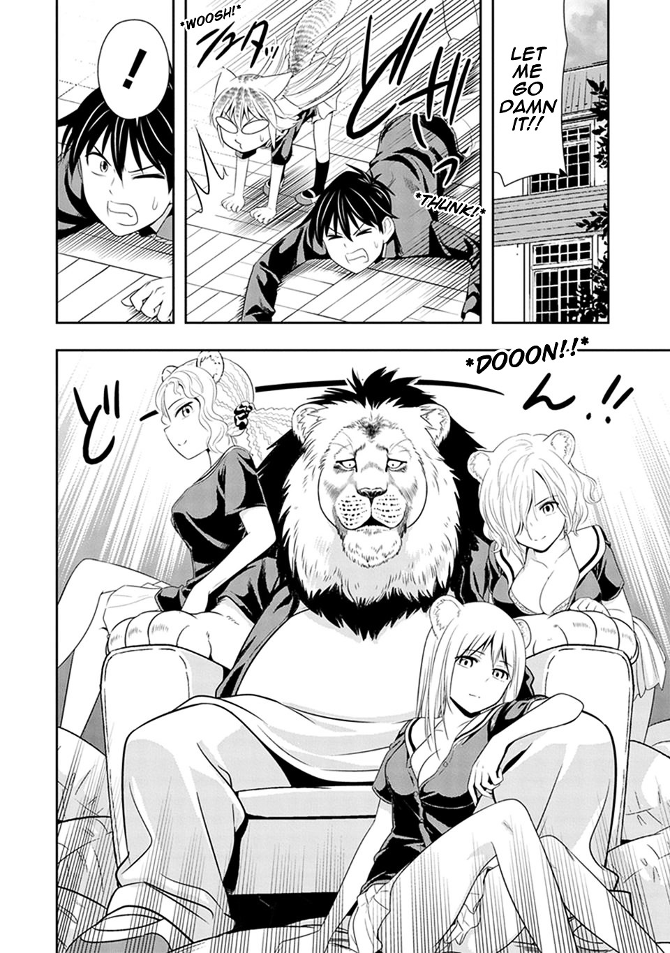 Murenase! Shiiton Gakuen - Chapter 12 : The Lion’s Going On About His Hair Again