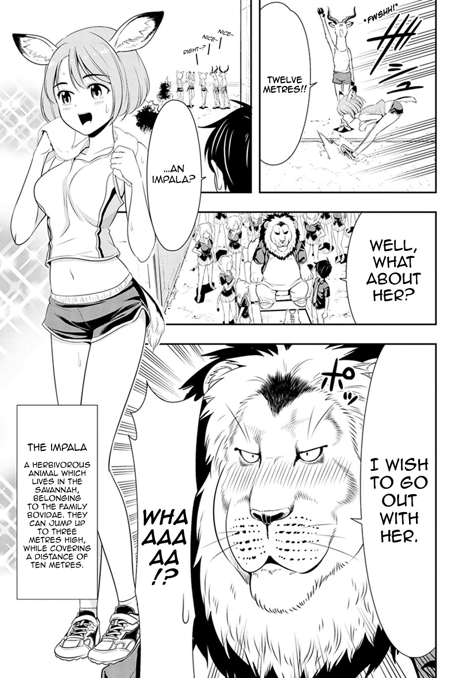 Murenase! Shiiton Gakuen - Chapter 12 : The Lion’s Going On About His Hair Again