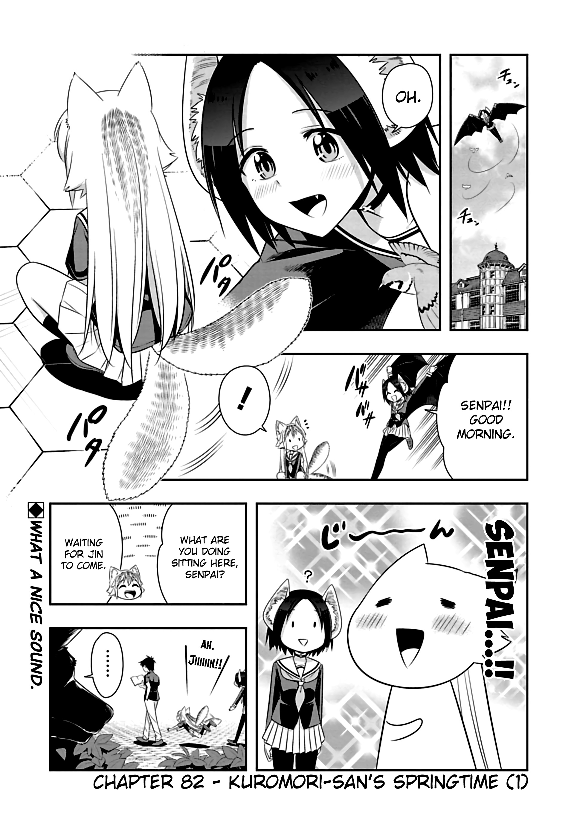 Murenase! Shiiton Gakuen - Chapter 82: Kuromori-San S Springtime (1)