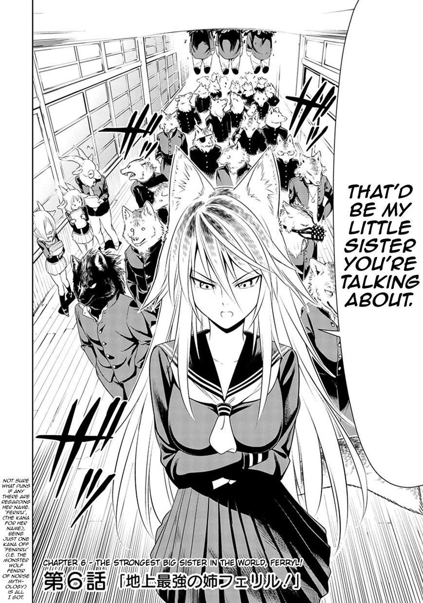 Murenase! Shiiton Gakuen - Chapter 6 : The Strongest Big Sister In The World, Ferryl!