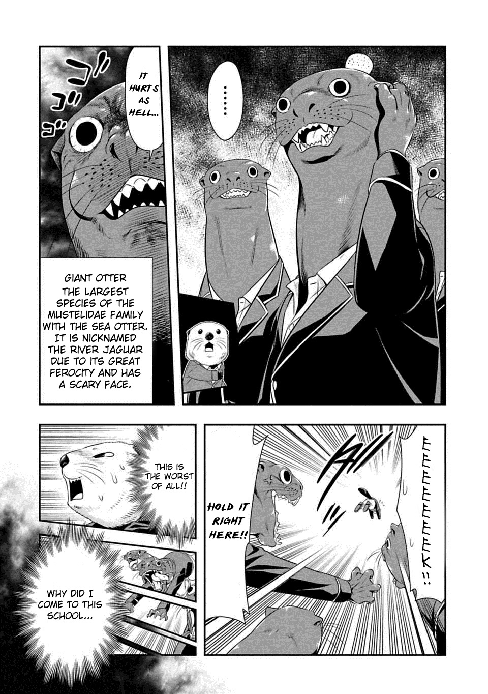 Murenase! Shiiton Gakuen - Chapter 61: The Sea Otter That Came On The Land