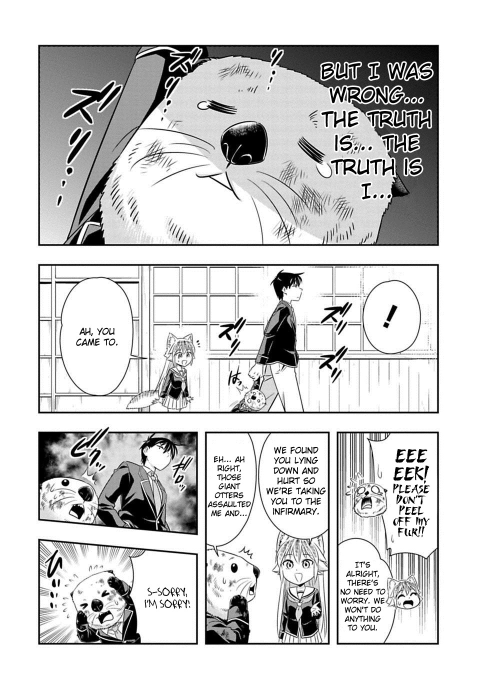 Murenase! Shiiton Gakuen - Chapter 61: The Sea Otter That Came On The Land