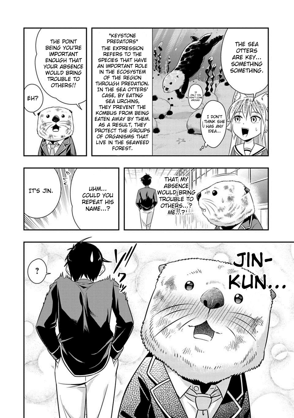 Murenase! Shiiton Gakuen - Chapter 61: The Sea Otter That Came On The Land