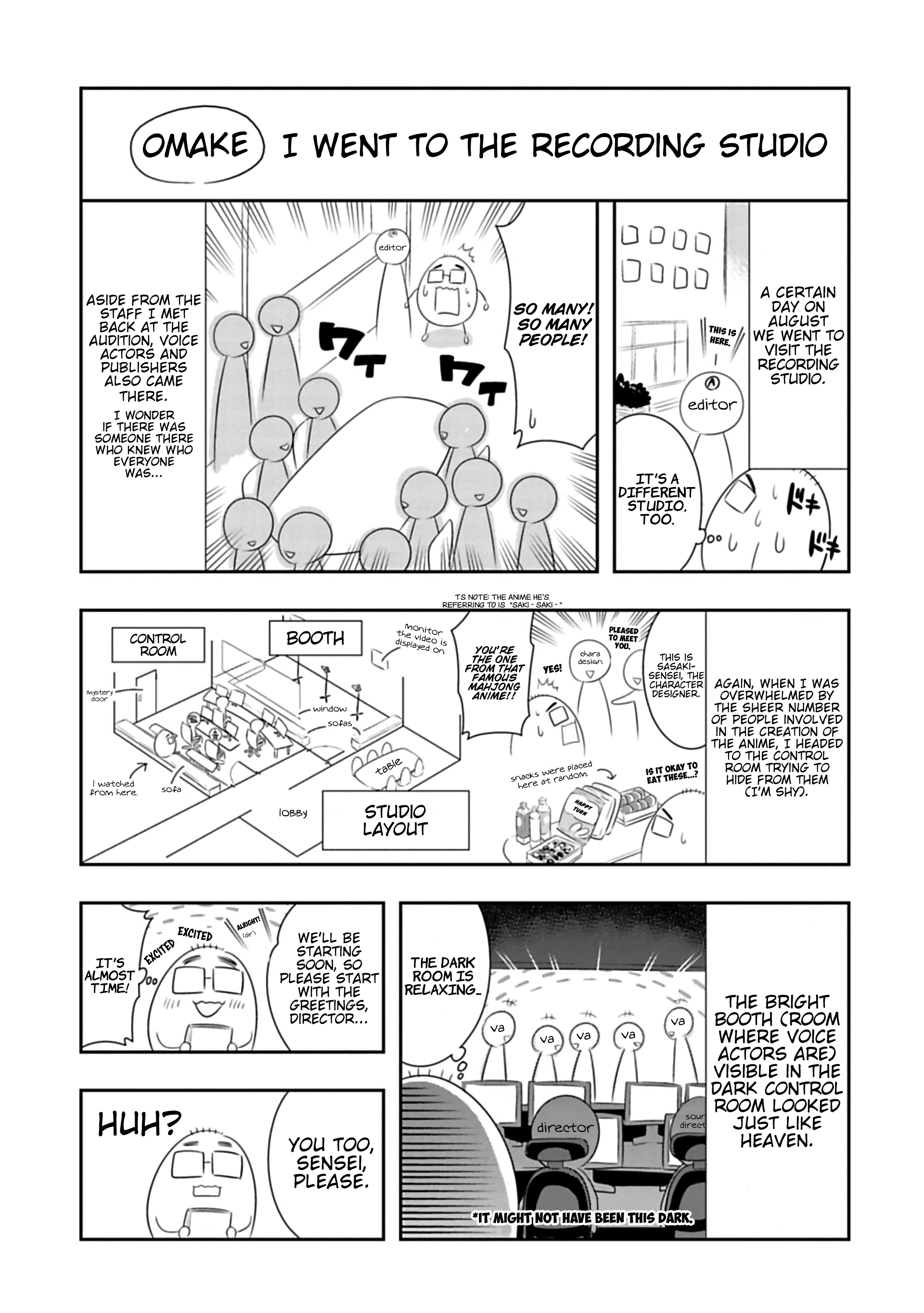 Murenase! Shiiton Gakuen - Chapter 96.6: Audition Omake 2