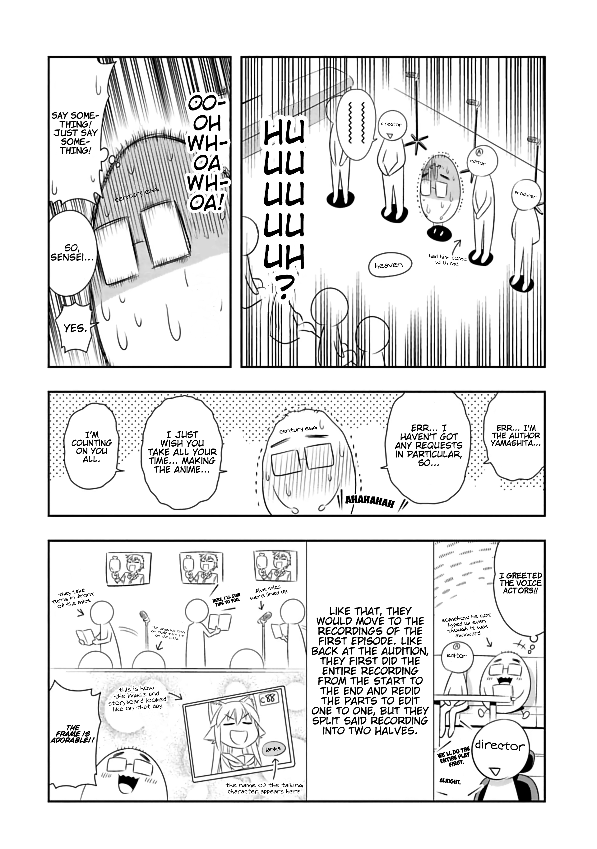 Murenase! Shiiton Gakuen - Chapter 96.6: Audition Omake 2