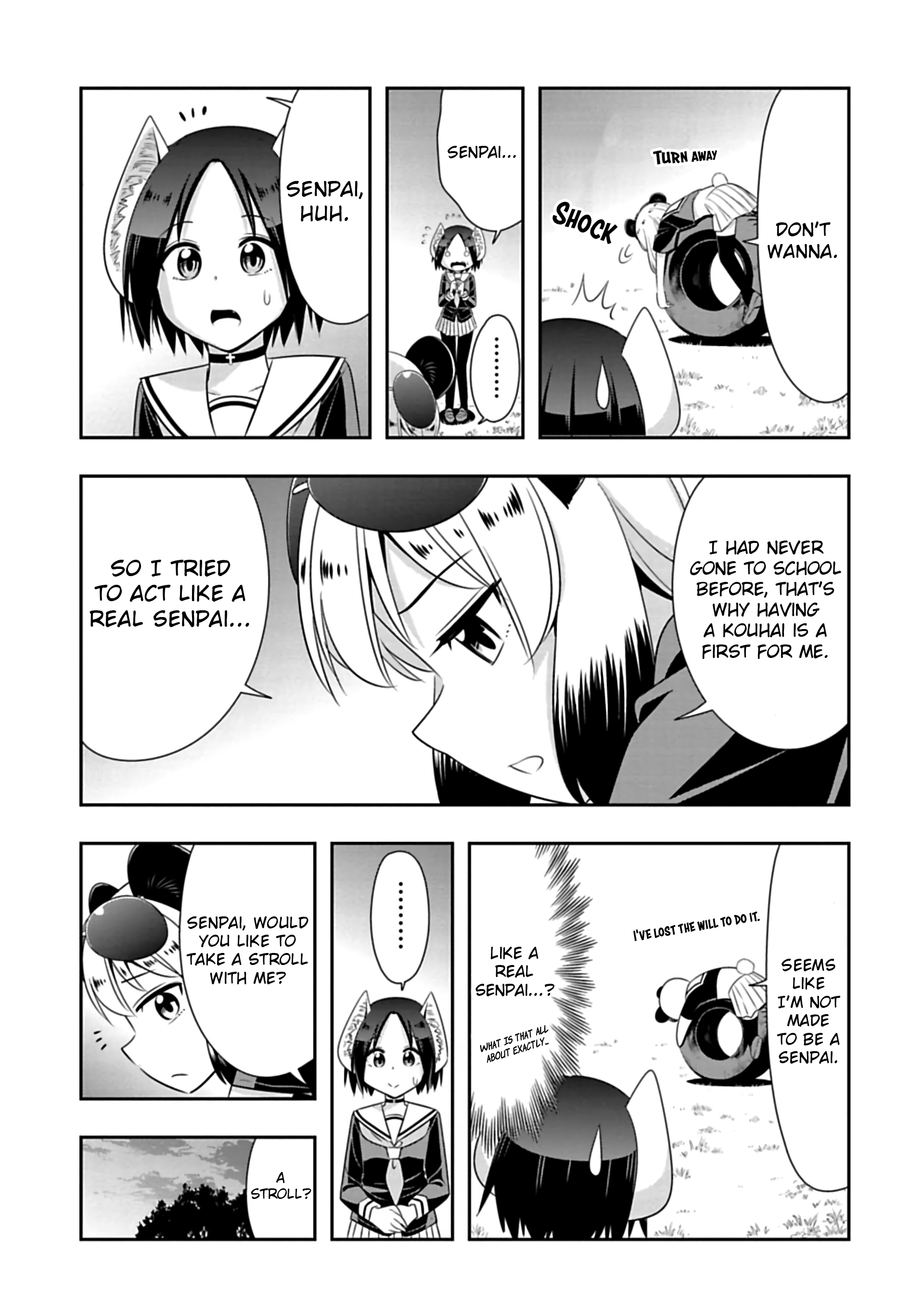 Murenase! Shiiton Gakuen - Chapter 86: Panda-Senpai (2)