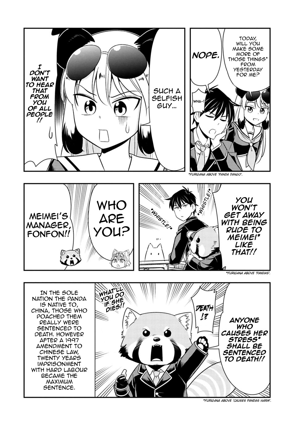 Murenase! Shiiton Gakuen - Chapter 24 : Handle Panda With Care