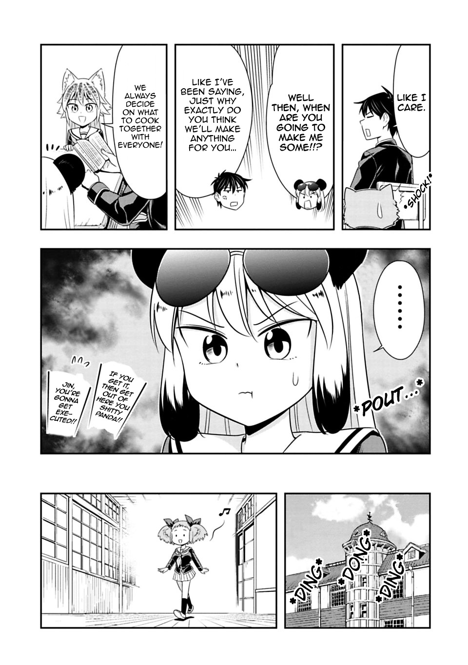 Murenase! Shiiton Gakuen - Chapter 24 : Handle Panda With Care