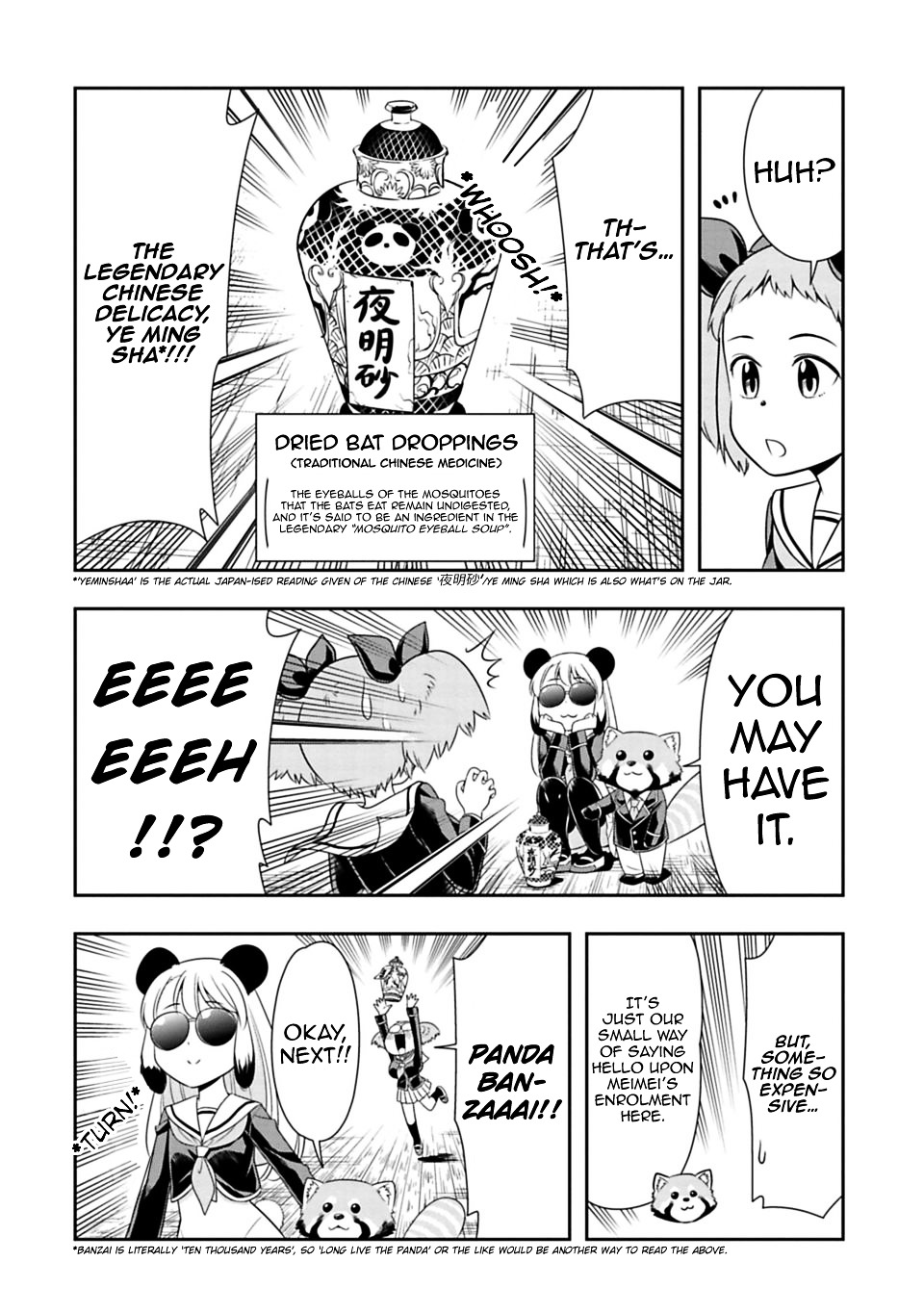 Murenase! Shiiton Gakuen - Chapter 24 : Handle Panda With Care