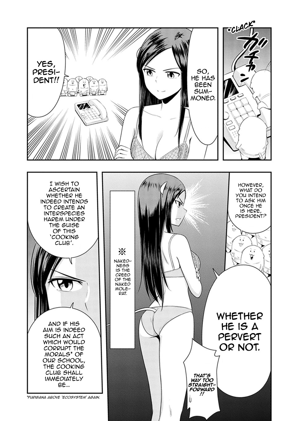 Murenase! Shiiton Gakuen - Chapter 16 : I Dressed! I Went! I Undressed!