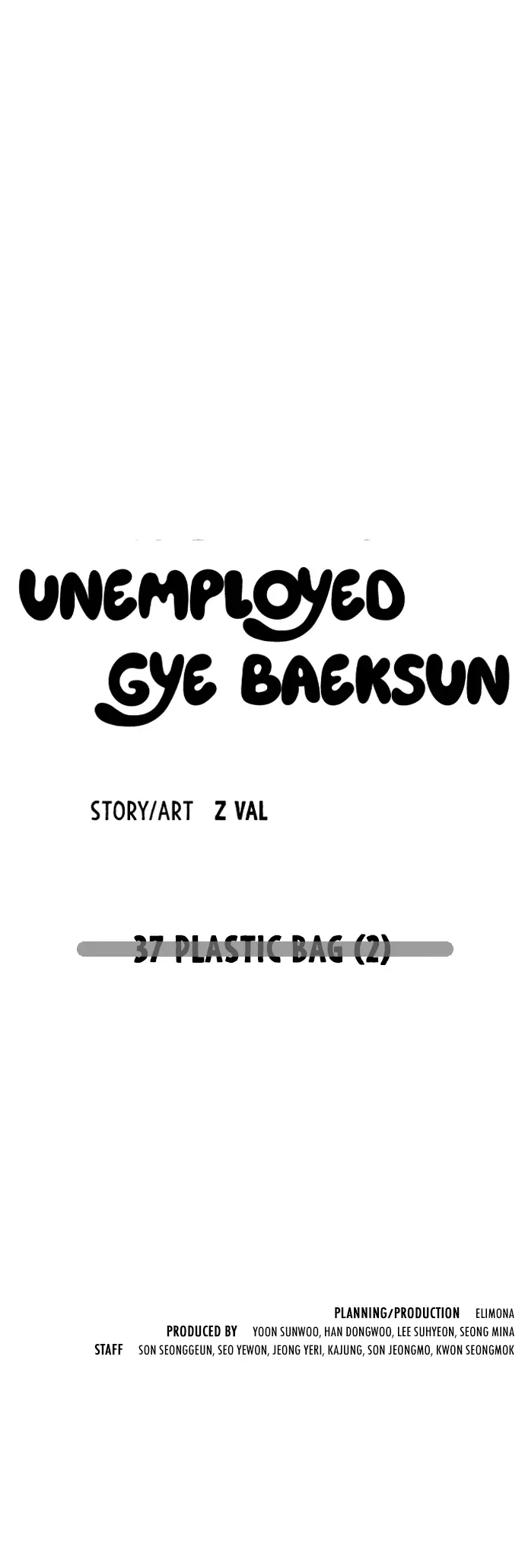 Unemployed Gye Baek Soon - Chapter 37: Plastic Bag (2)