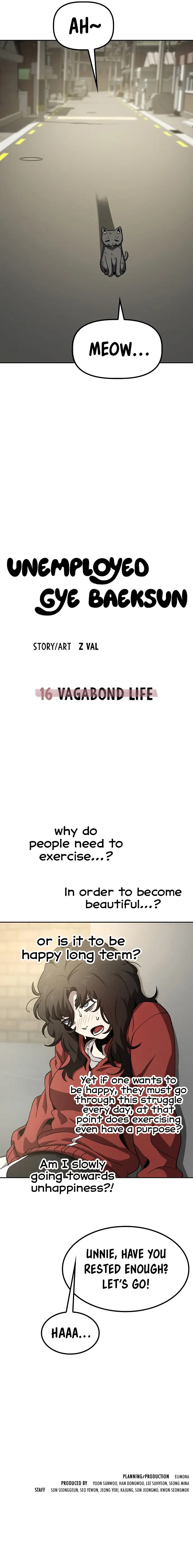 Unemployed Gye Baek Soon - Chapter 16: Vagabond Life