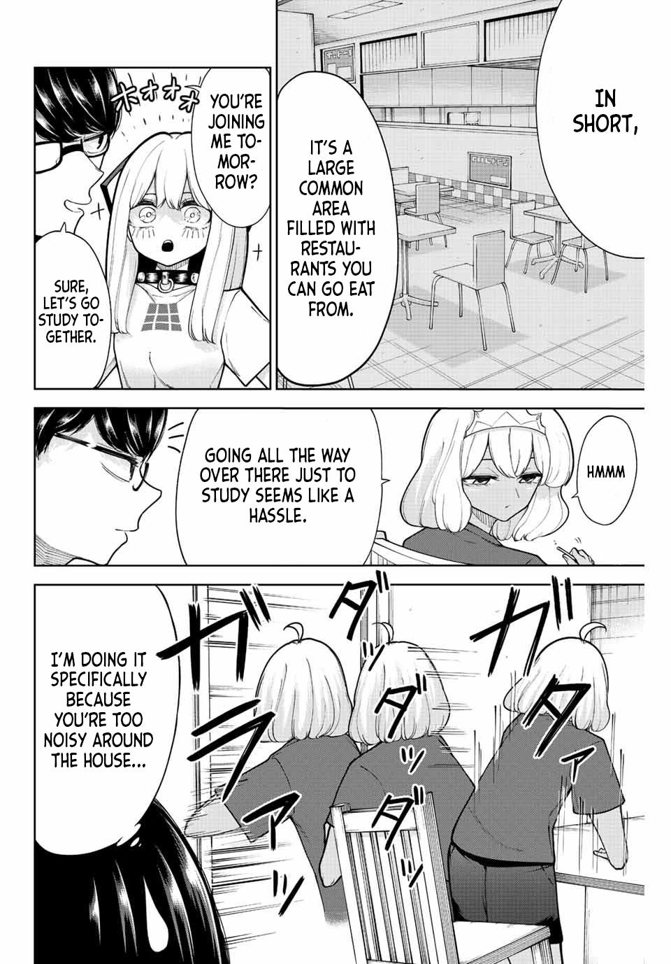 Kimi Janakya Dame Na Dorei Shoujo - Vol.3 Chapter 24: Studying At The Food Court