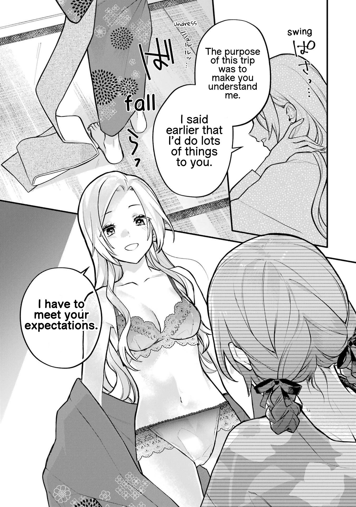 A Yuri Story About A Girl Who Insists "It's Impossible For Two Girls To Get Together" Completely Falling Within 100 Days - Vol.3 Chapter 12