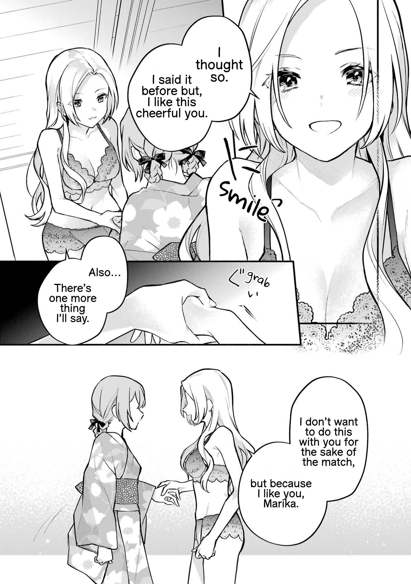 A Yuri Story About A Girl Who Insists "It's Impossible For Two Girls To Get Together" Completely Falling Within 100 Days - Vol.3 Chapter 12