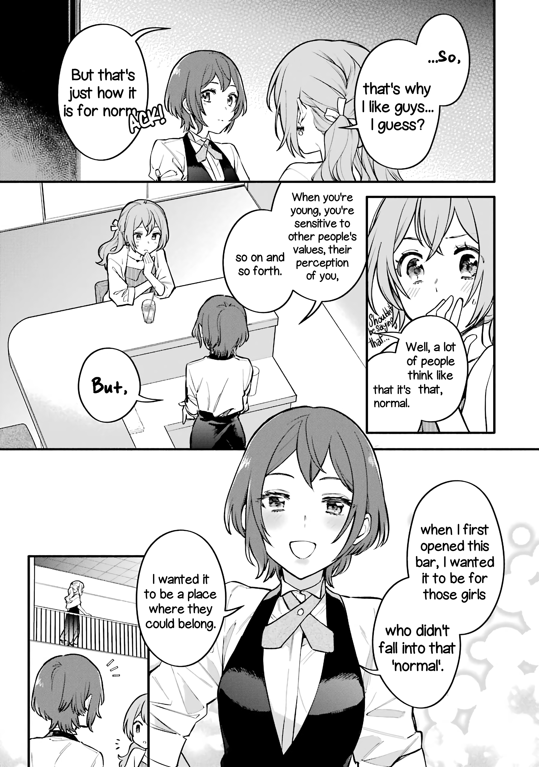 A Yuri Story About A Girl Who Insists "It's Impossible For Two Girls To Get Together" Completely Falling Within 100 Days - Vol.1 Chapter 5