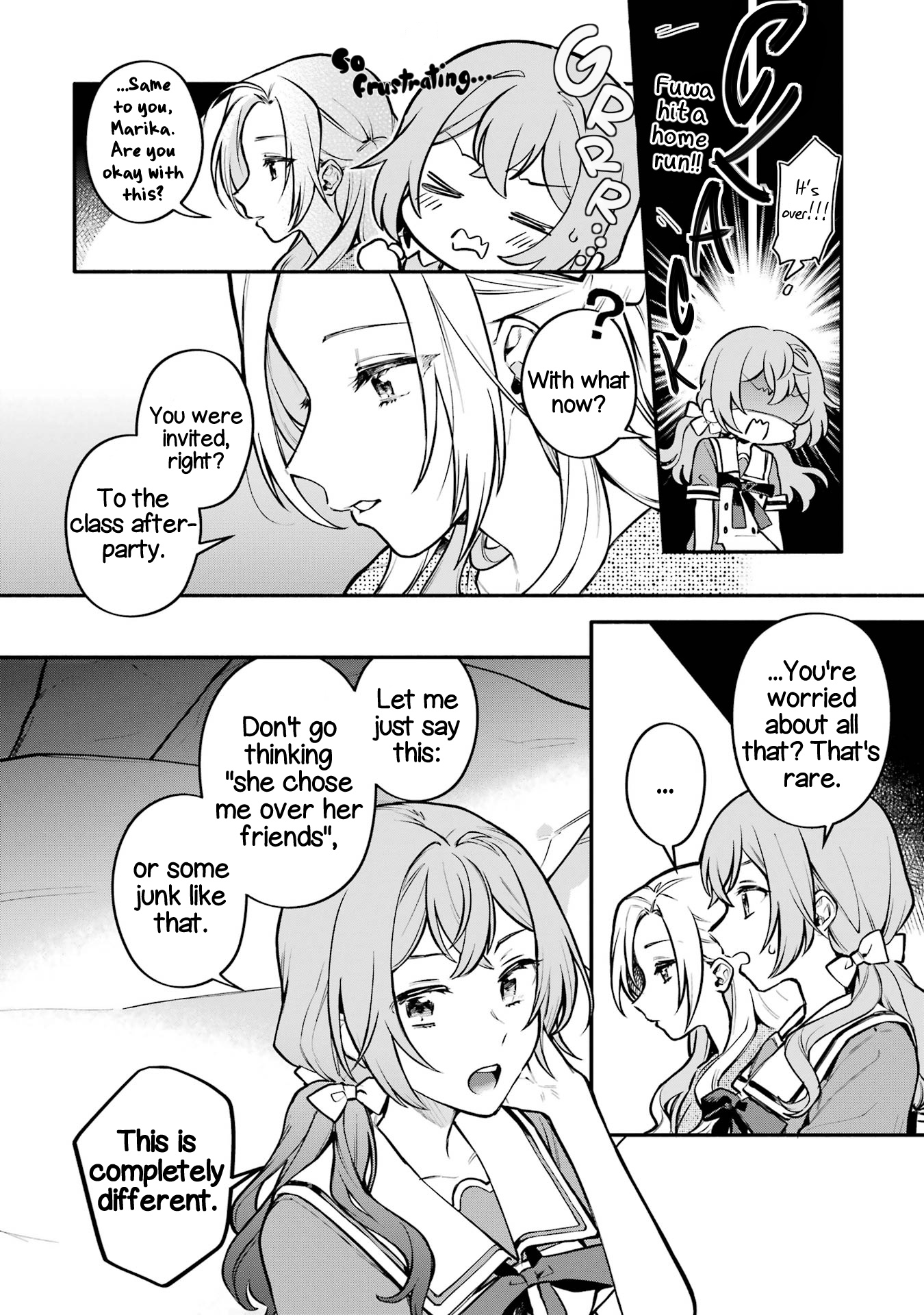 A Yuri Story About A Girl Who Insists "It's Impossible For Two Girls To Get Together" Completely Falling Within 100 Days - Vol.2 Chapter 6