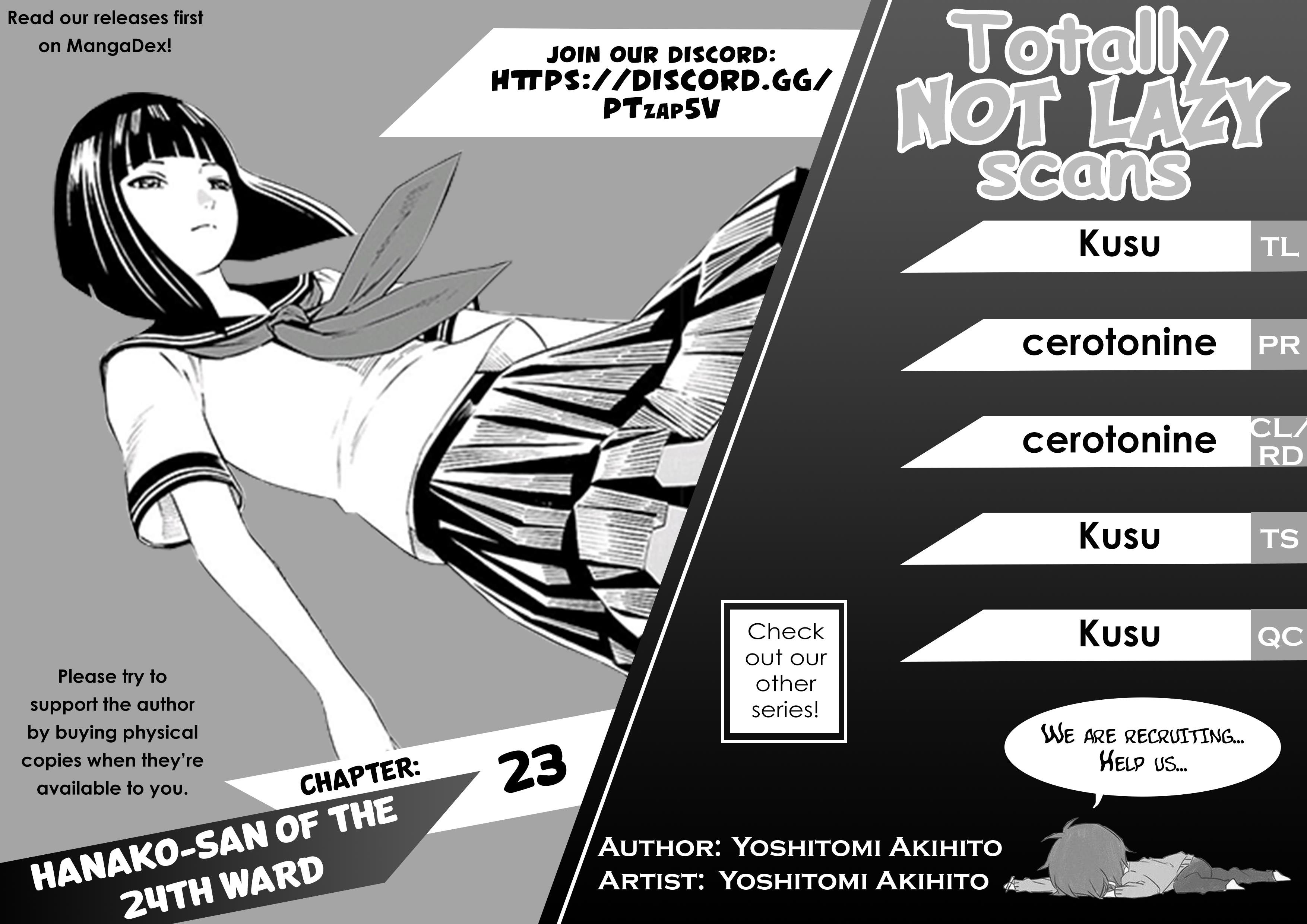 24-Ku No Hanako-San - Vol.4 Chapter 23: I Want To Live In The 24Th Ward