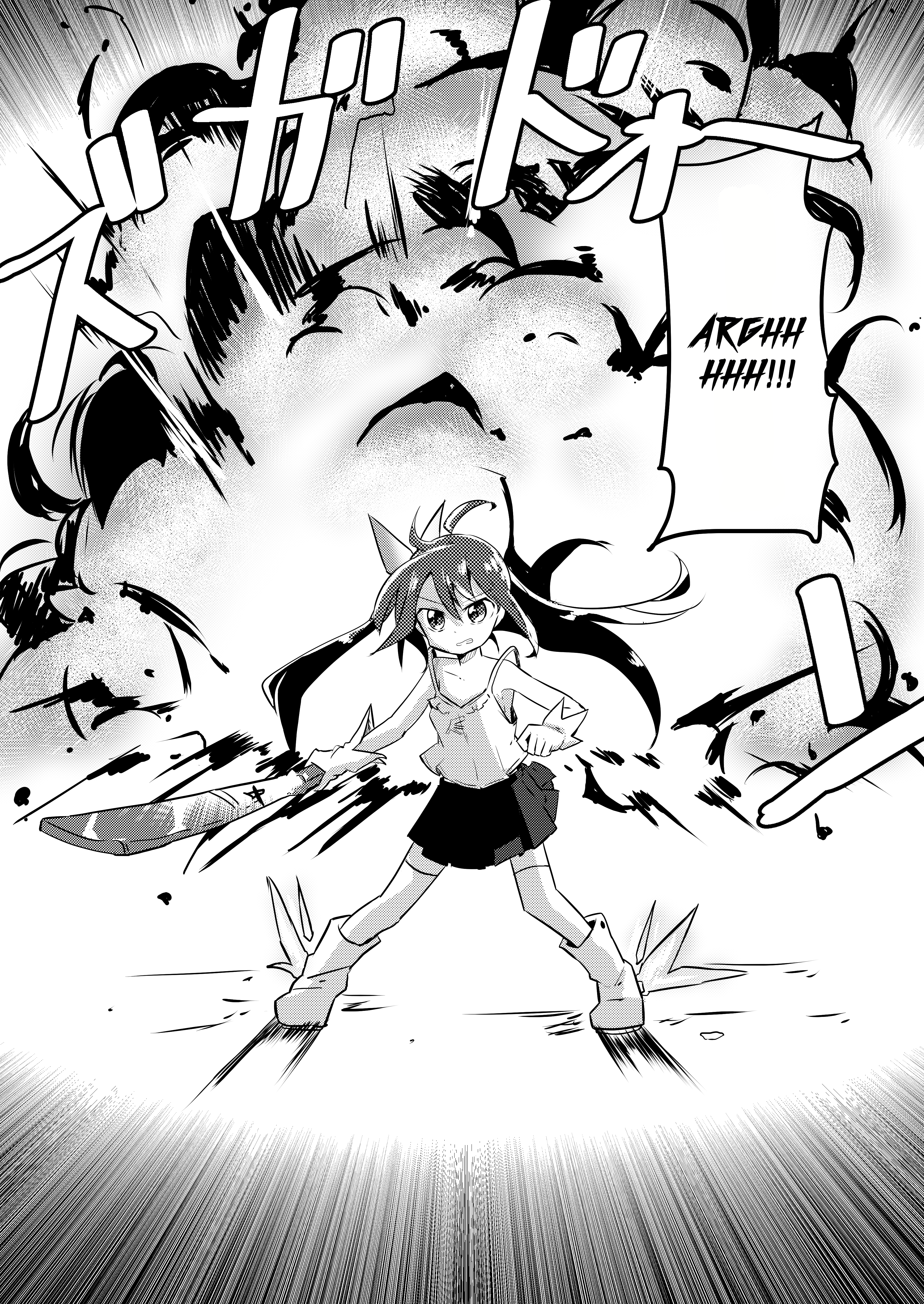 Magical Girl Kakeru - Chapter 11: Magical Girl Kakeru Prevails!