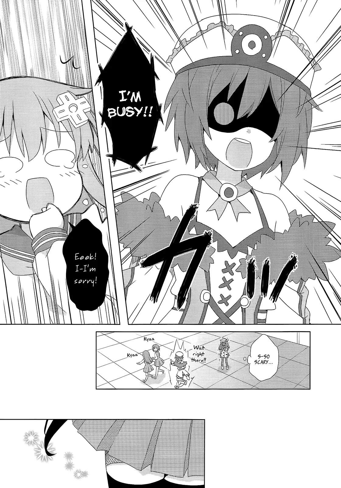 Hyperdimension Neptunia: The Animation - (Dna Comic Anthology) - Vol.1 Chapter 1: Runaway Nepgear