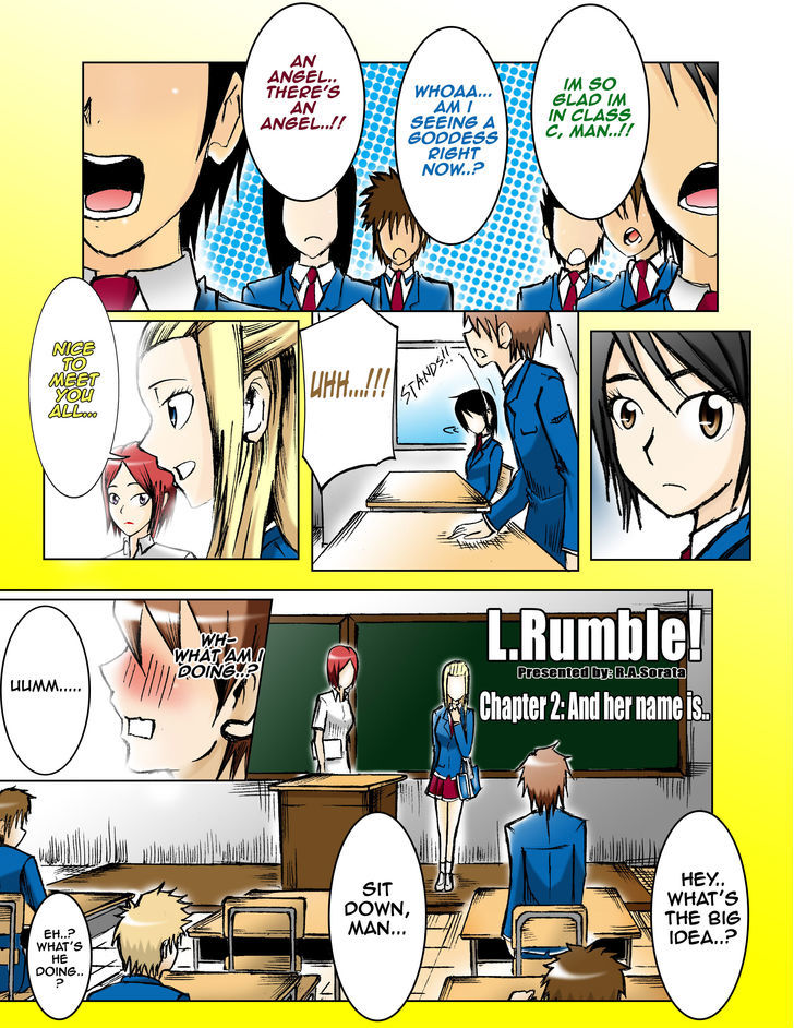 L.rumble! - Vol.1 Chapter 2 : And Her Name Is...