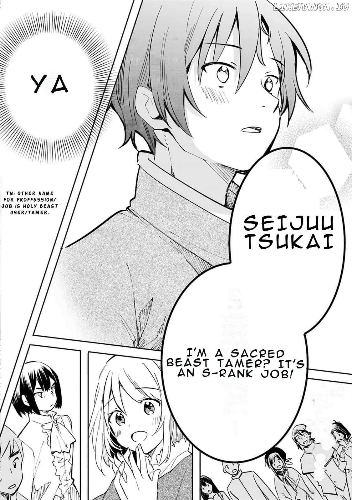 Tokage (Hontou wa Shinryuu) wo Shoukan Shita Seijuu Tsukai, Ryuu no Senaka de Kaitaku Life - Chapter 1