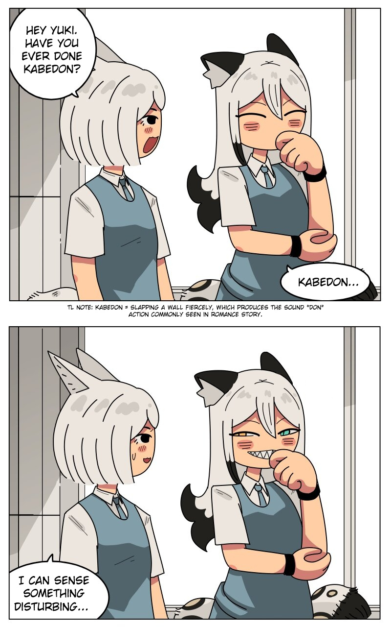 Daily Life Of Kitsune-San - Chapter 5: Kabedon