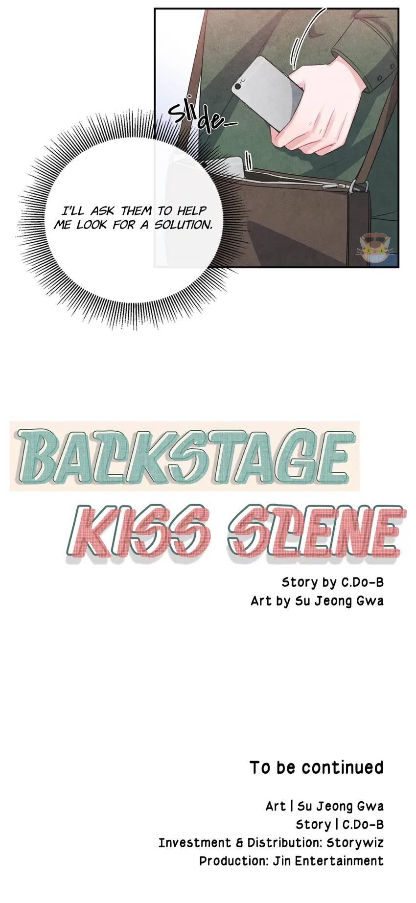 Backstage Kiss Scene - Chapter 39