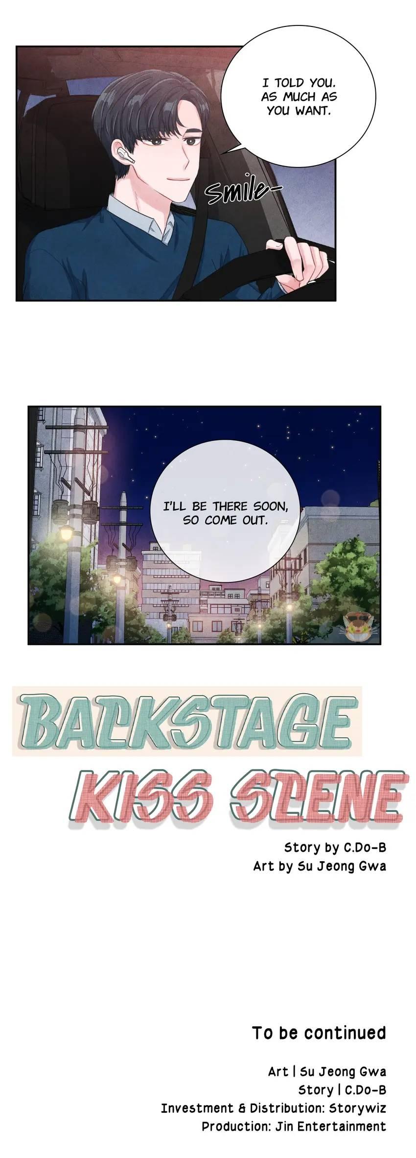 Backstage Kiss Scene - Chapter 21