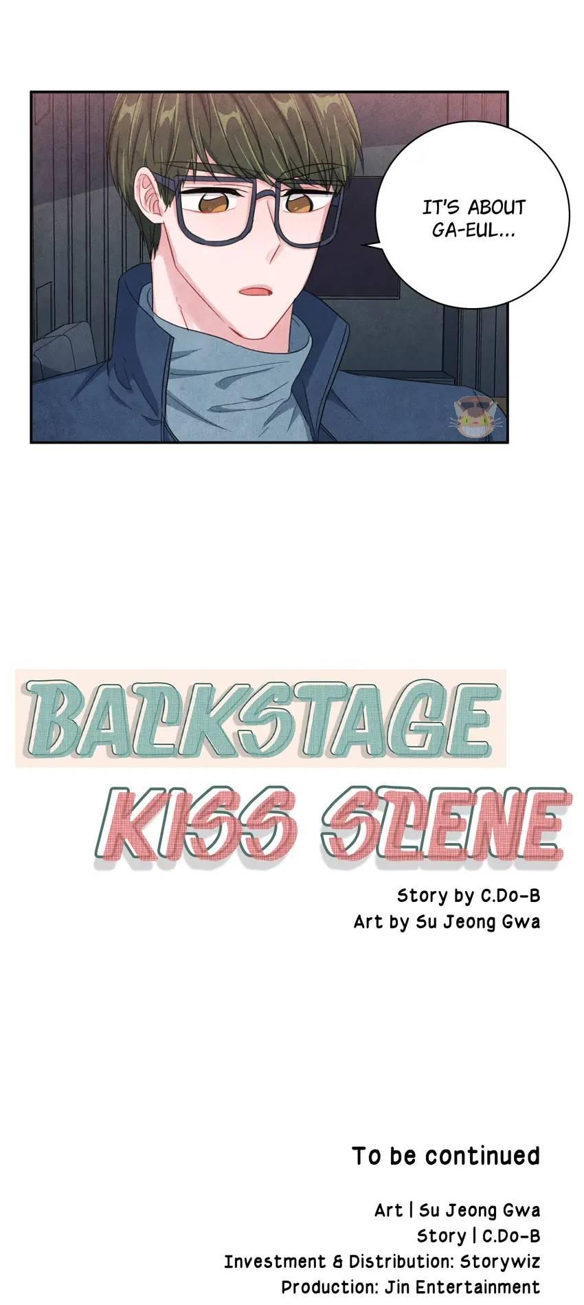 Backstage Kiss Scene - Chapter 47