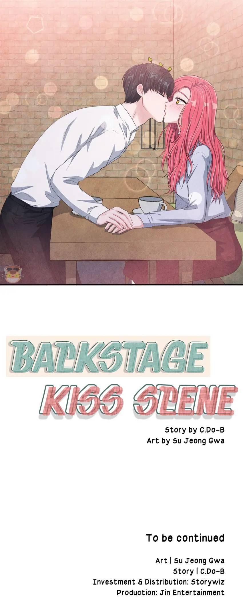 Backstage Kiss Scene - Chapter 32