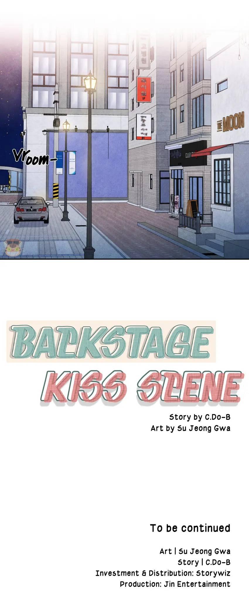 Backstage Kiss Scene - Chapter 29