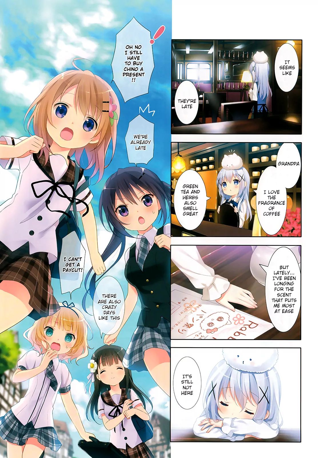 Gochuumon Wa Usagi Desu Ka? - Vol.2 Chapter 0