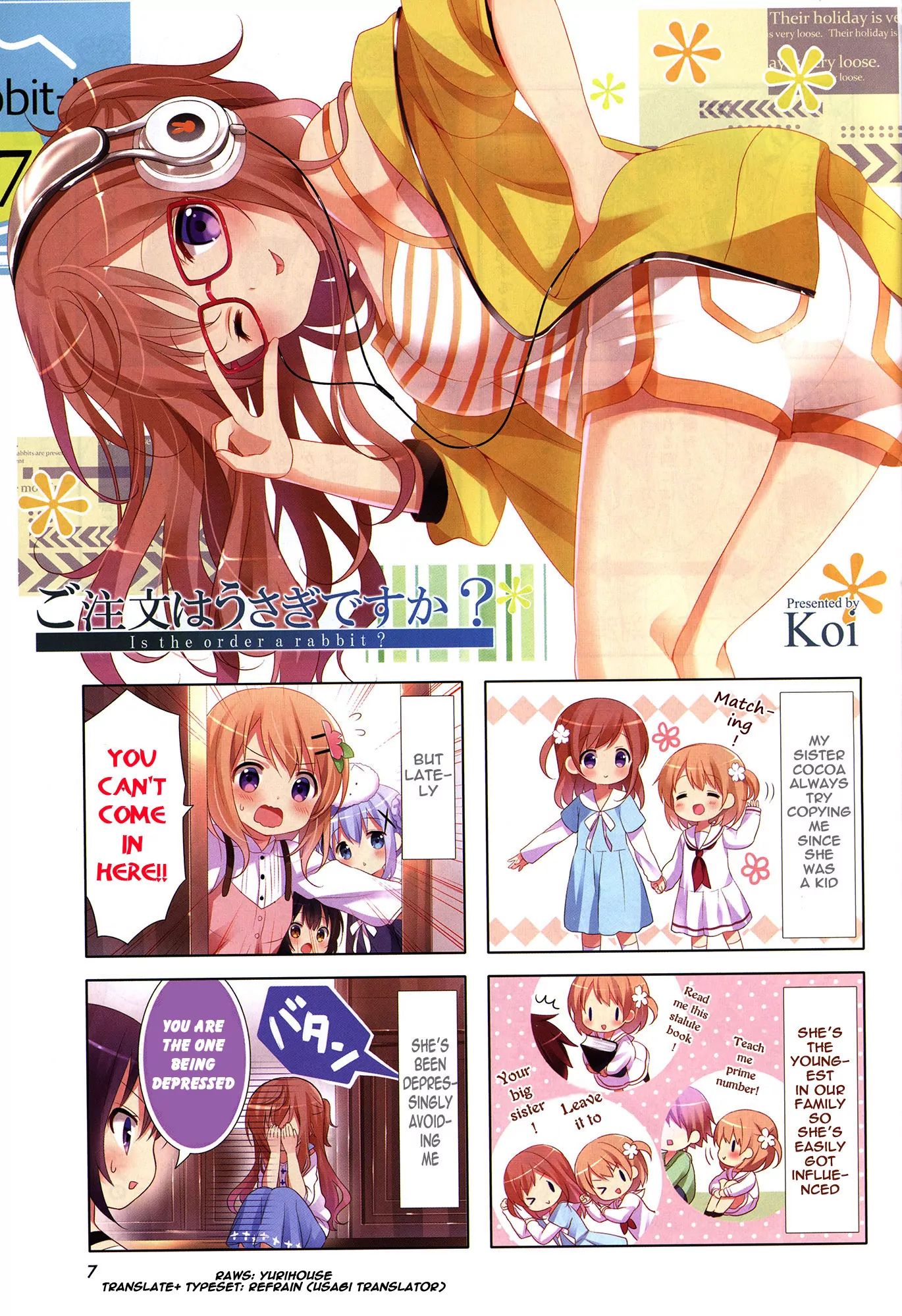 Gochuumon Wa Usagi Desu Ka? - Vol.4 Chapter 7