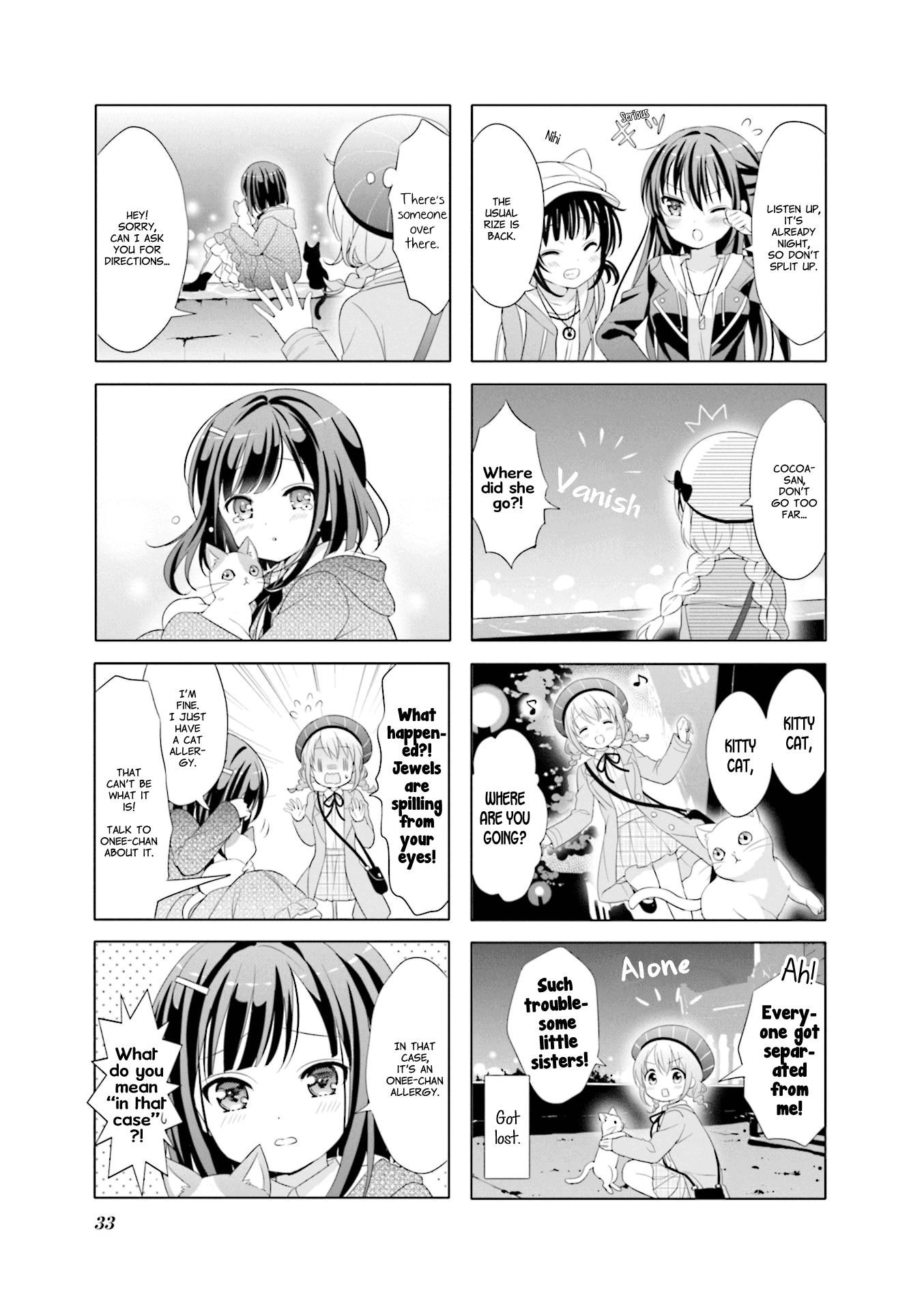 Gochuumon Wa Usagi Desu Ka? - Vol.9 Chapter 112: For The Final Night, Let's Empty Our Eyes' Jewel Boxes