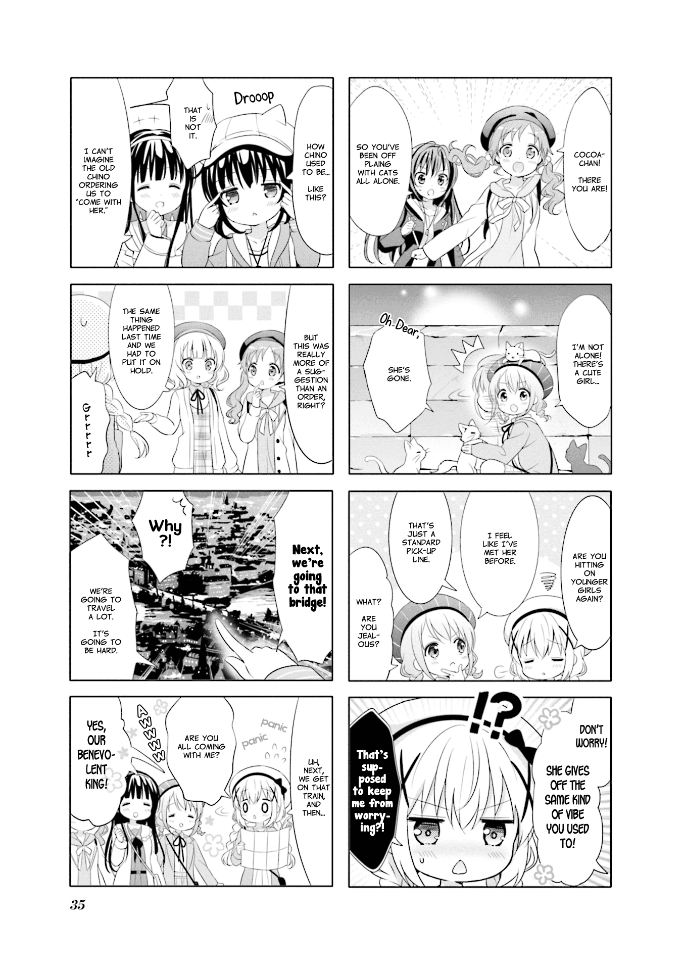 Gochuumon Wa Usagi Desu Ka? - Vol.9 Chapter 112: For The Final Night, Let's Empty Our Eyes' Jewel Boxes