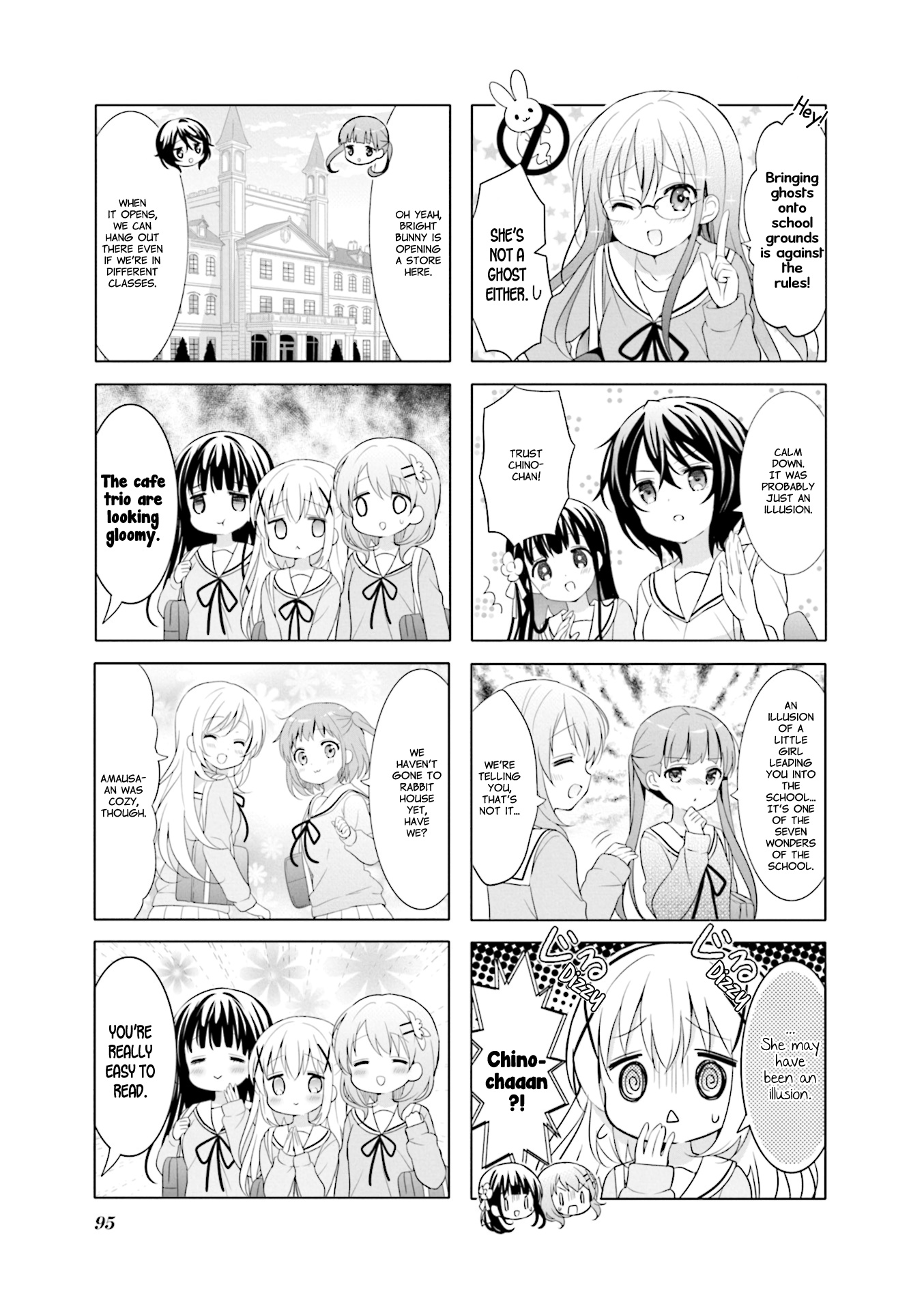 Gochuumon Wa Usagi Desu Ka? - Vol.9 Chapter 119: Fuyu In Wondertown